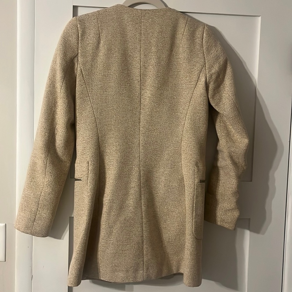 Zara Basic Collection Blazer, Size Xs - image 4